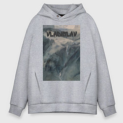 Мужское худи оверсайз Vladislav горы