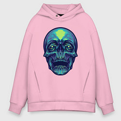 Мужское худи оверсайз Skull mood