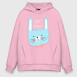 Мужское худи оверсайз Sweet bunny