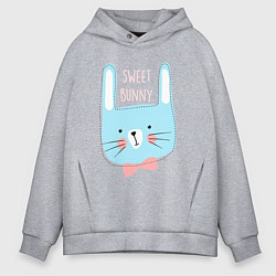 Мужское худи оверсайз Sweet bunny