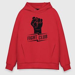 Мужское худи оверсайз Fight club warrior