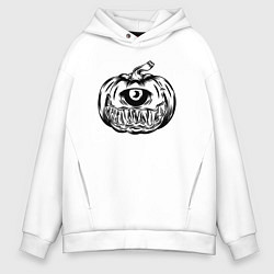 Мужское худи оверсайз Одноглазая тыква
