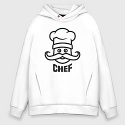 Мужское худи оверсайз Chef