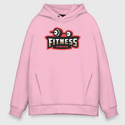 Мужское худи оверсайз Sport fitness center