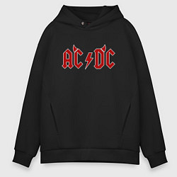 Мужское худи оверсайз AC DC devil