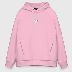 Мужское худи оверсайз Самолётик телеграм