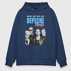 Мужское худи оверсайз Depeche Mode Vintage