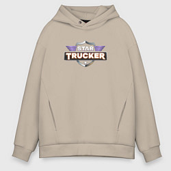 Мужское худи оверсайз Star Trucker