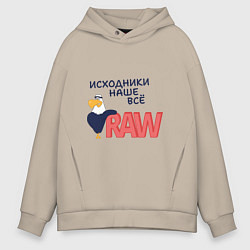 Мужское худи оверсайз Исходники наше всё raw