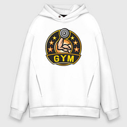 Мужское худи оверсайз Gym stars