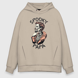 Мужское худи оверсайз Spooky papa