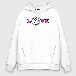 Мужское худи оверсайз Love volley