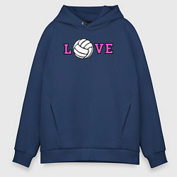 Мужское худи оверсайз Love volley