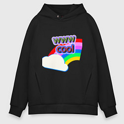 Мужское худи оверсайз Rainbow Vibes