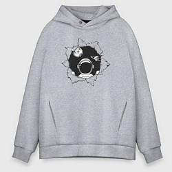 Мужское худи оверсайз Космос внутри