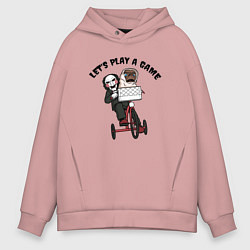 Мужское худи оверсайз Инопланетянин - Пила