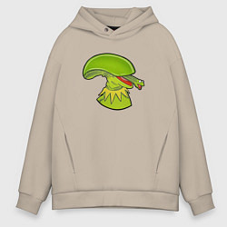 Мужское худи оверсайз Кермит - Чужой