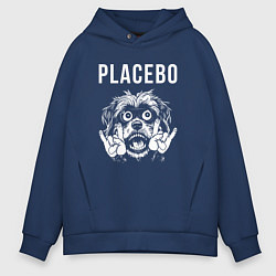 Мужское худи оверсайз Placebo rock dog