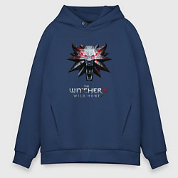 Мужское худи оверсайз The Witcher logo