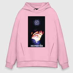 Мужское худи оверсайз Exo monster