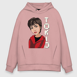 Мужское худи оверсайз Tokio - money heist