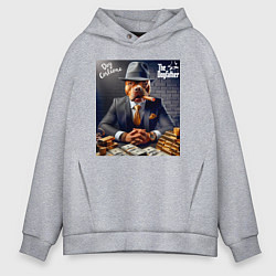 Мужское худи оверсайз Dog Corleone - ai art fantasy