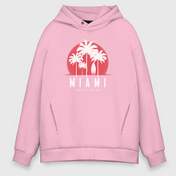 Мужское худи оверсайз Miami ocean drive