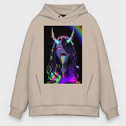 Мужское худи оверсайз Дьяволица секси