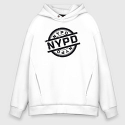 Мужское худи оверсайз New York police