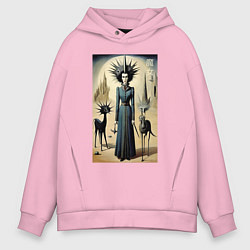 Мужское худи оверсайз Ведьма с похожей планеты - готика