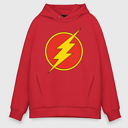 Мужское худи оверсайз Flash logo