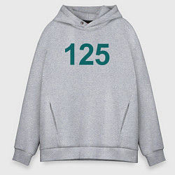 Мужское худи оверсайз 125 - Игра в кальмара