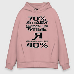 Мужское худи оверсайз 70 процентов людей