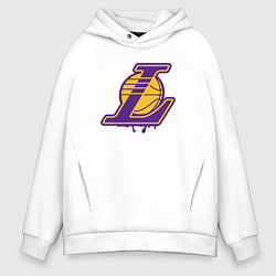 Мужское худи оверсайз Lakers team