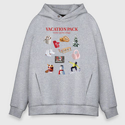 Мужское худи оверсайз Vacation pack