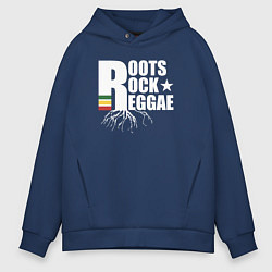 Мужское худи оверсайз Roots reggae