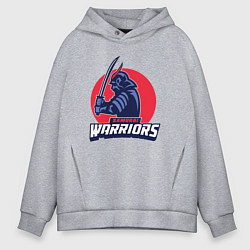 Мужское худи оверсайз Samurai warriors