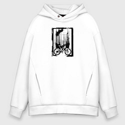 Мужское худи оверсайз Велодень