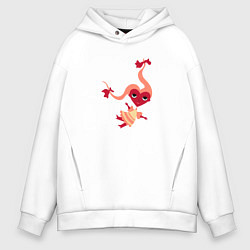 Мужское худи оверсайз Сердечко - девочка