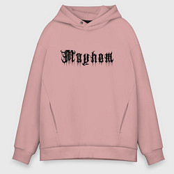 Мужское худи оверсайз Mayhem - phrase