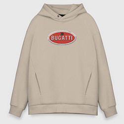 Мужское худи оверсайз Bugatti - emblem