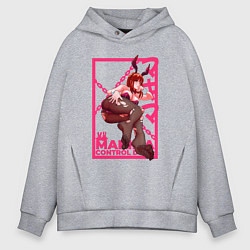 Мужское худи оверсайз Кролик Макима - Человек бензопила