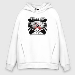 Мужское худи оверсайз Маска МТБ