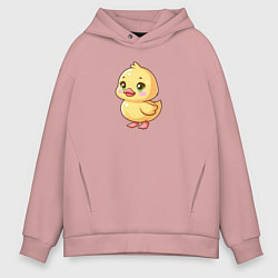 Мужское худи оверсайз Желтая уточка