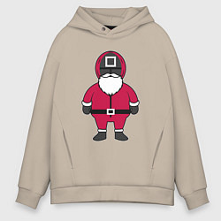 Мужское худи оверсайз Squid game Santa