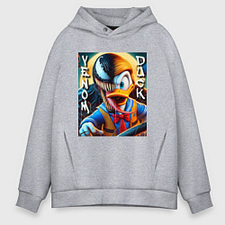 Мужское худи оверсайз Venom-Duck - ai art fantasy