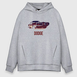 Мужское худи оверсайз Dodge coronet