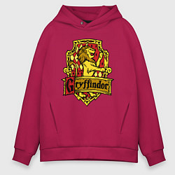 Мужское худи оверсайз Hogwarts - gryffindor logo