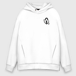 Мужское худи оверсайз Сердце под замком