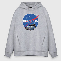 Мужское худи оверсайз Space delorean